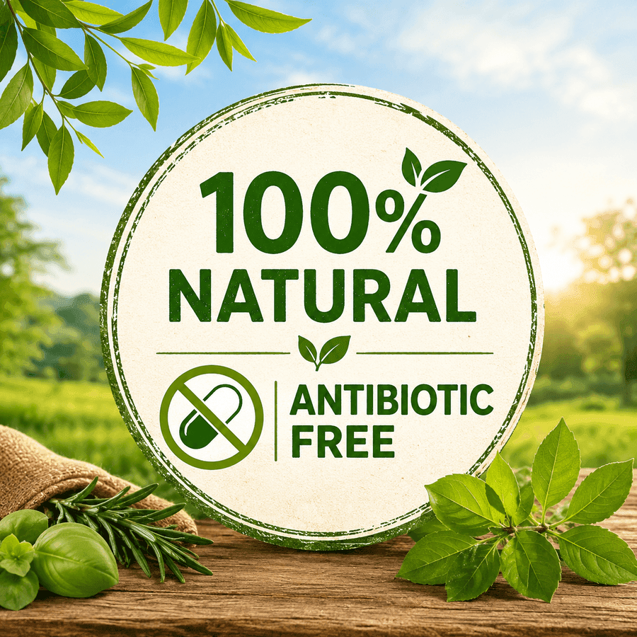 100% natural and antibiotic free farming at ANJL Animal Farm